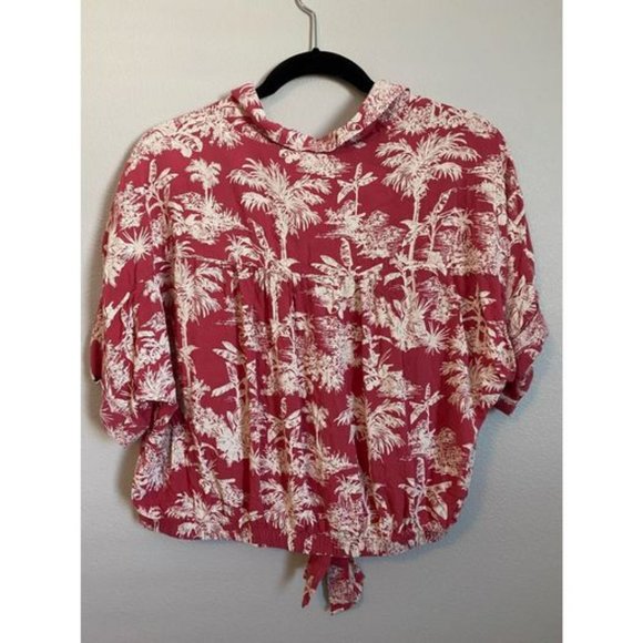 *DISCOUNTED SHIPPING!!* American Eagle Cropped Shirt Size XL - Picture 3 of 5